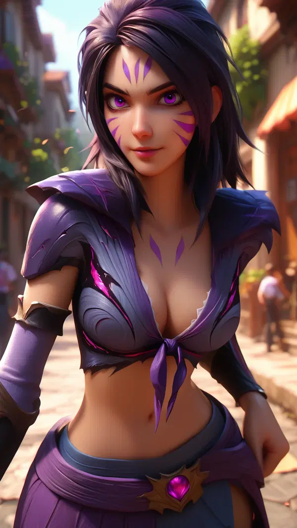 leona lol r34 - The Flame That Stayed Where It Should Not - AI generated portrait image in 1080x1920 resolution by @anon
