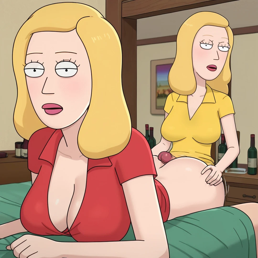 space beth rick and morty - The Glow That Cut Through Silence
