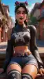 hentai fortnite futa - The Shape Edge Takes at Night - AI generated portrait image in 1080x1920 resolution by @anon