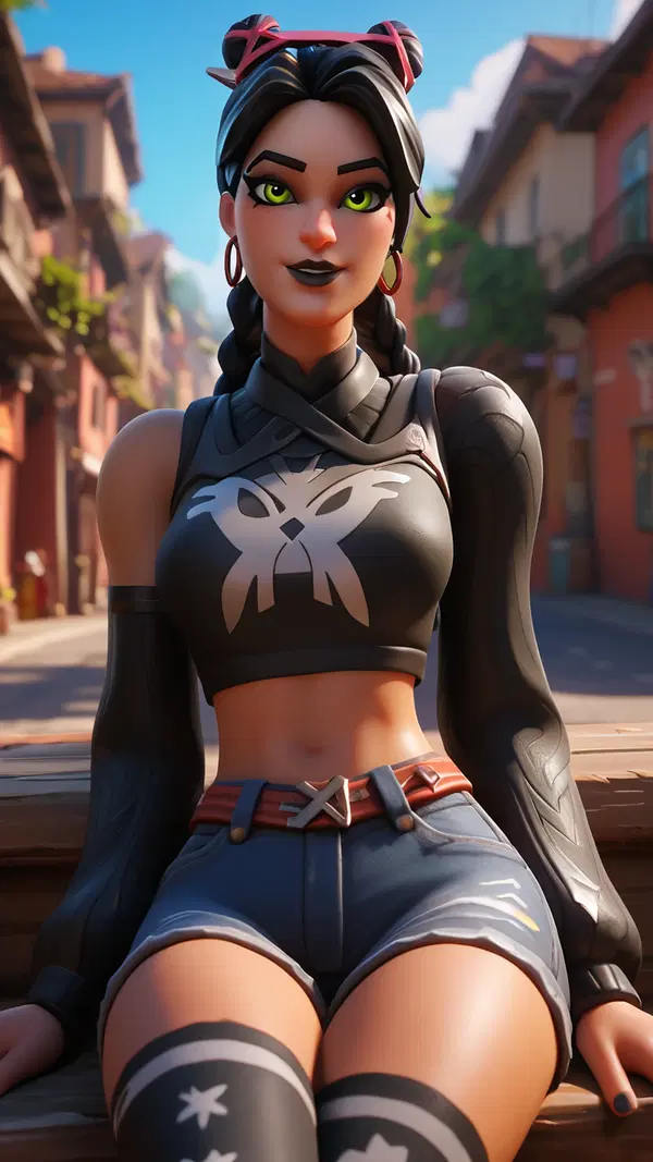 hentai fortnite futa - The Shape Edge Takes at Night - AI generated portrait image in 1080x1920 resolution by @anon