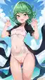 tatsumaki manga xxx - A Dangerous Kind of Tension - AI generated portrait image in 1080x1920 resolution by @anon