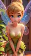 tinkerbell cartoon porn - An Undertow That Waited in the Dark - AI generated portrait image in 1080x1920 resolution by @anon