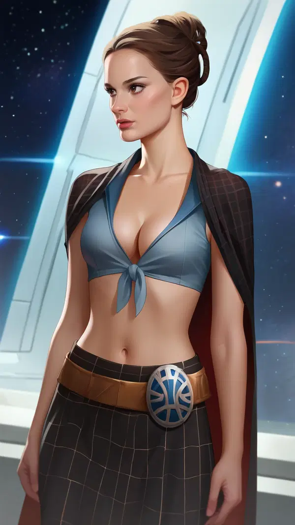 star wars outlaws xxx - Desire That Lives Under My Skin - AI generated portrait image in 1080x1920 resolution by Anonymous Creator