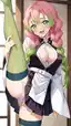 demon slayer hentai ass - Pleasure That Spreads Like Flame - AI generated portrait image in 1080x1920 resolution by @anon