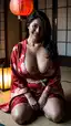 big ass bbw porn - What Surrender Does After Midnight - AI generated portrait image in 1080x1920 resolution by @anon