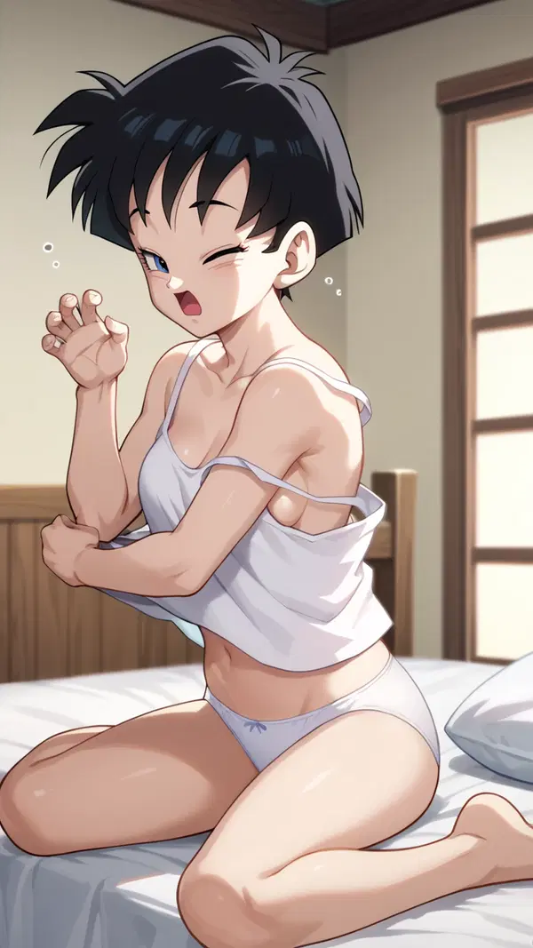 hentai manga dragon ball - The Ache That Refused to Fade - AI generated portrait image in 1080x1920 resolution by @anon