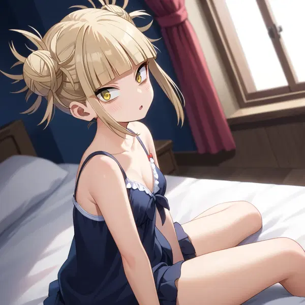 fotos de toga himiko - A Spark That Burned Past the Warning - AI generated square image in 1080x1080 resolution by @anon