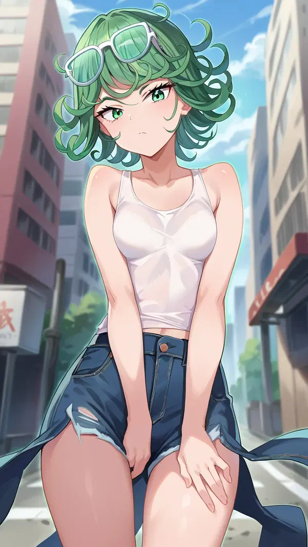 tatsumaki porn ai - Desire That Lives Under My Skin - AI generated portrait image in 1080x1920 resolution by Anonymous Creator