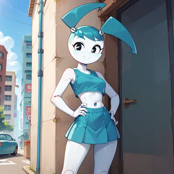 adult sex robot - The Pulse That Broke the Quiet - AI generated square image in 1080x1080 resolution by @anon