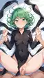 tatsumaki tentacles - No Map for This Longing - AI generated portrait image in 1080x1920 resolution by @anon
