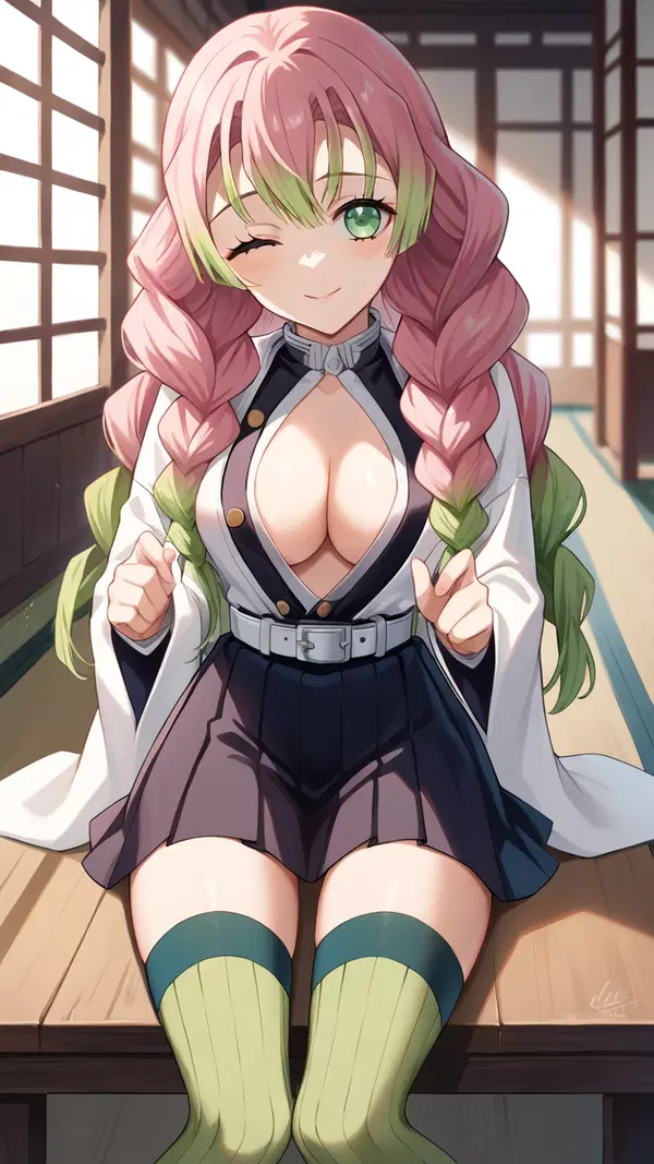 mitsuri rule 34 pov - A Fire That Would Not Let Go - AI generated portrait image in 1080x1920 resolution by @anon