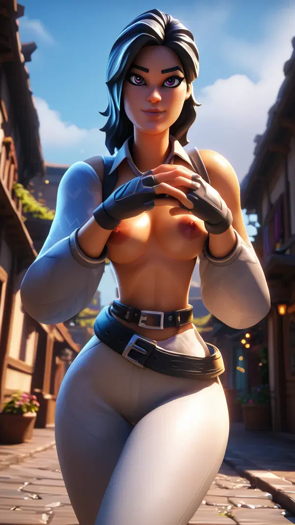 fortnite porn feet - The Long Way Into Gravity - AI generated portrait image in 1080x1920 resolution by @anon