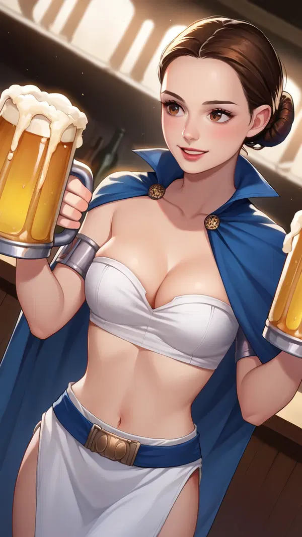star wars ai hentai - A Shiver That Waited in the Dark - AI generated portrait image in 1080x1920 resolution by Anonymous Creator