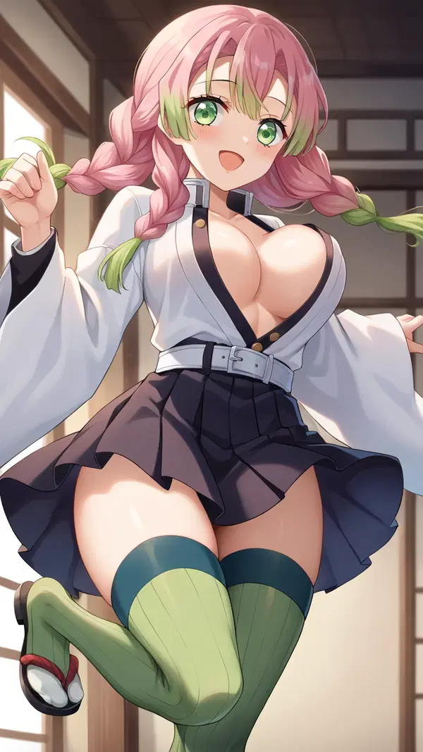 ai generated demon slayer characters - The Thirst That Opened in Shadow - AI generated portrait image in 1080x1920 resolution by @anon