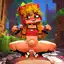jenny minecraft animation sex - Pleasure That Spreads Like Flame - AI generated square image in 1080x1080 resolution by @anon