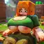 minecraft nsfw pixel art - What Fever Does After Midnight - AI generated square image in 1080x1080 resolution by @anon