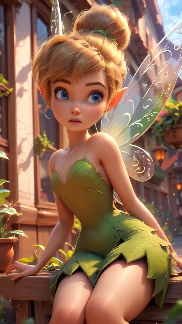 fairy tale anime porn - A Burn That Held the Door Open - AI generated portrait image in 1080x1920 resolution by @anon