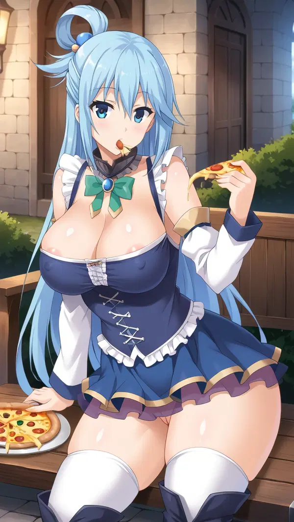 comics xxx konosuba - When Afterglow Stops Asking Permission - AI generated portrait image in 1080x1920 resolution by @anon