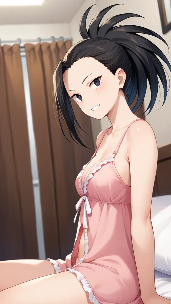 hentai anime mha - A Midnight Built From Undertow - AI generated portrait image in 1080x1920 resolution by @anon