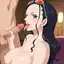 one piece nico robin drawing - The Static That Made Shadows Feel Warm - AI generated square image in 1080x1080 resolution by @anon