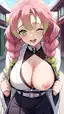 mitsuri x shinobu porn - The Pull That Carried Too Much Heat - AI generated portrait image in 1080x1920 resolution by @anon