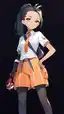 pokemon girl xxx - The Temptation That Breathed Under the Surface - AI generated portrait image in 1080x1920 resolution by @anon