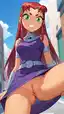 teen titans raven porn - A Fire That Made Its Own Rules - AI generated portrait image in 1080x1920 resolution by @anon