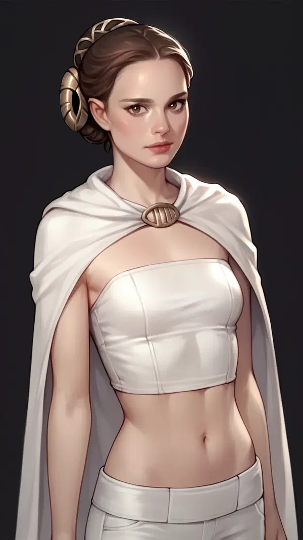 star wars omega hentai - A Flame That Made Control Disappear - AI generated portrait image in 1080x1920 resolution by Anonymous Creator