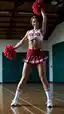 cheerleader 777 porn - A Silence That Made the Night Lean Closer - AI generated portrait image in 1080x1920 resolution by @anon