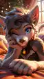 vr furry sex game - A Devotion That Made Control Disappear - AI generated portrait image in 1080x1920 resolution by @anon