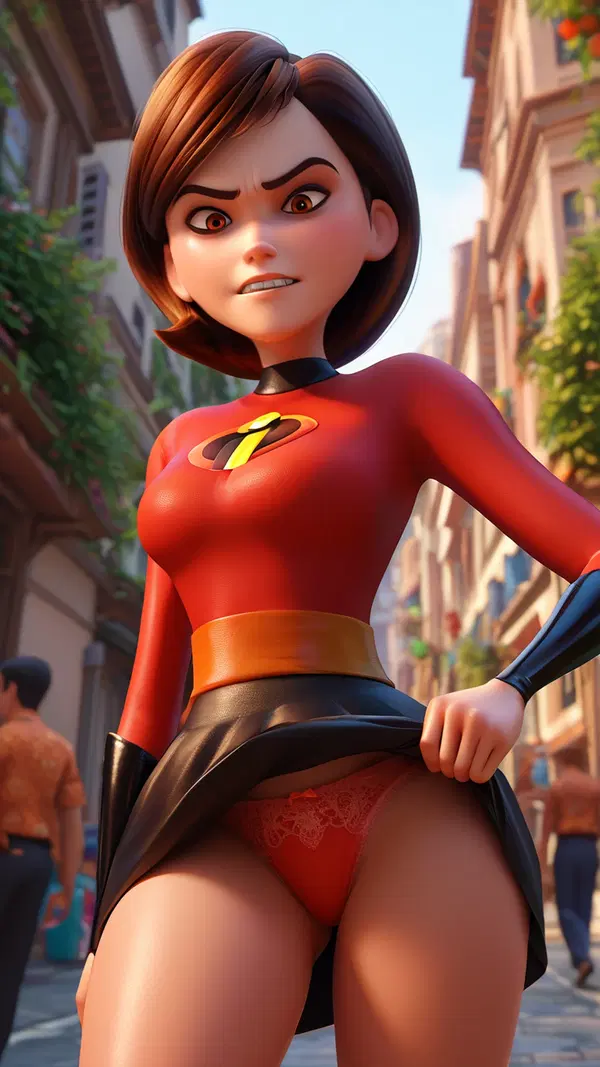 my friend's mom has a superhero ass chapter 02 (helen parr) [reddolphin3d] - A Wildness That Opened  - AI generated portrait image in 1080x1920 resolution by @anon