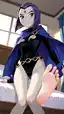 teen titans raven sex doll - The Secret That Became My Only Direction - AI generated portrait image in 1080x1920 resolution by @anon