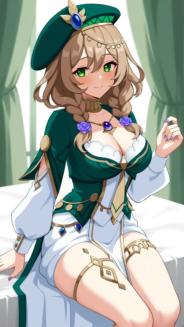 genshin impact hentai ahegao - Longing That Lives in the Dark - AI generated portrait image in 1080x1920 resolution by @anon