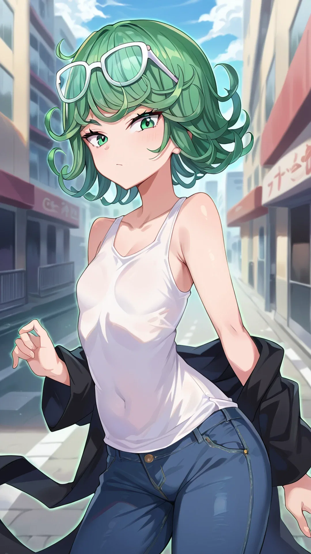 tatsumaki lewd - The Current That Made Hunger Look Holy