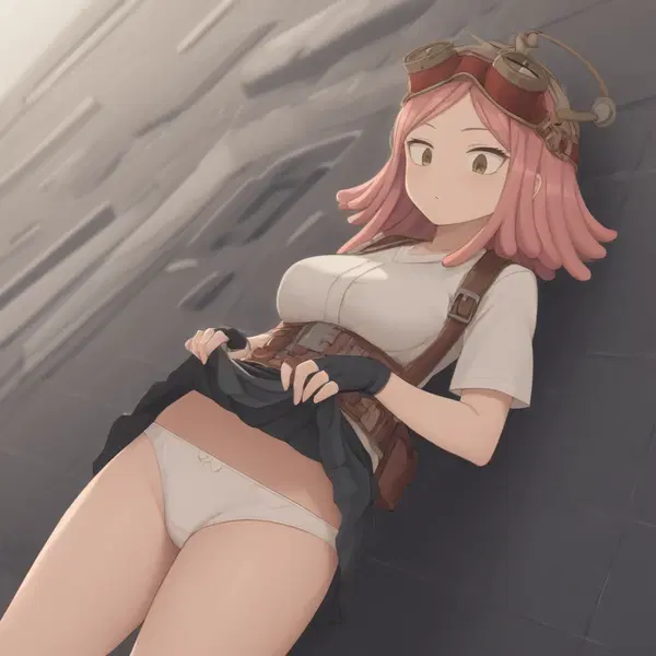 mei hatsume my hero academia - The Depth That Carried Too Much Heat - AI generated square image in 1080x1080 resolution by @anon