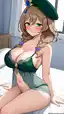 cosplay genshin impact hentai - A Hunger That Made the Night Lean Closer - AI generated portrait image in 1080x1920 resolution by @anon