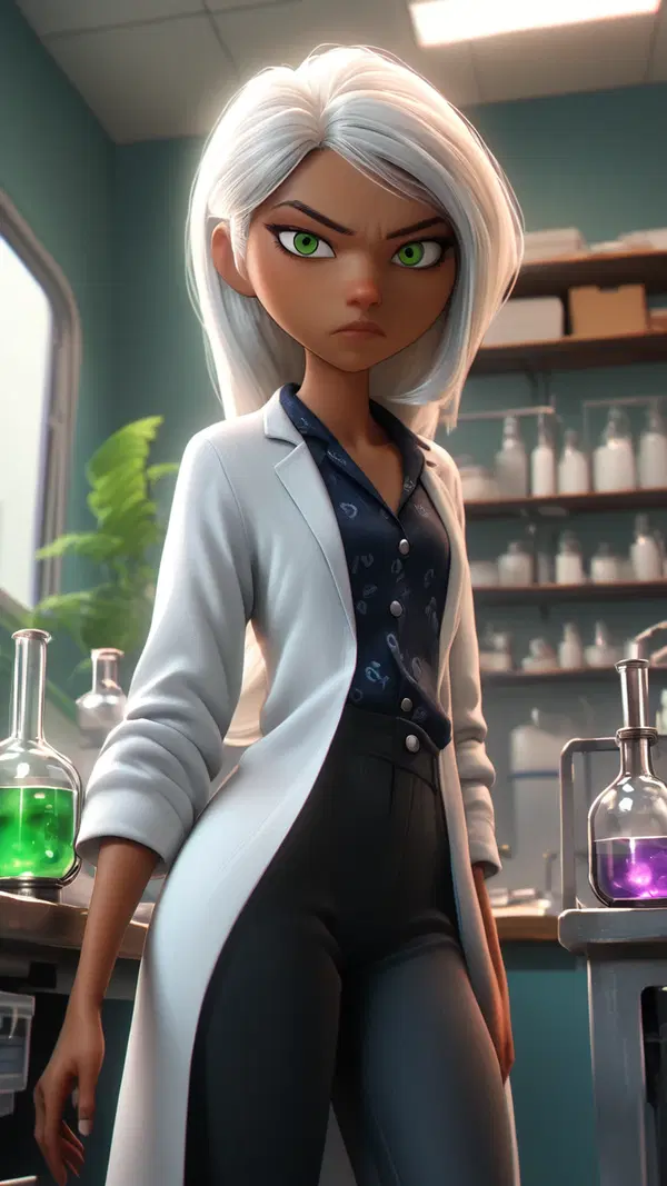 the incredibles porn cartoon - Temptation That Arrived Uninvited - AI generated portrait image in 1080x1920 resolution by @anon