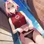 sakura hot ai - When Yearning Stops Asking Permission - AI generated square image in 1080x1080 resolution by @anon