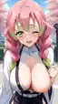 mitsuri comics hentai - The Want That Held the Door Open - AI generated portrait image in 1080x1920 resolution by @anon
