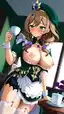 genshin impact sex cum - Cravings That Outlast the Sunrise - AI generated portrait image in 1080x1920 resolution by @anon