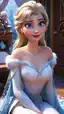 frozen elsa ai porn - A Warning Written as Storm - AI generated portrait image in 1080x1920 resolution by @anon