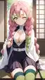 mitsuri kanroji cosplay nsfw - Temptation That Pulls Me Closer - AI generated portrait image in 1080x1920 resolution by @anon