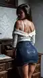 ai porn scene - Desire That Makes the Night Worth It - AI generated portrait image in 1080x1920 resolution by @anon