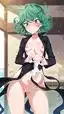 tatsumaki action figure - Dangerous Closeness You Cannot Escape - AI generated portrait image in 1080x1920 resolution by @anon