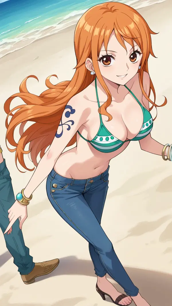 shirahoshi one piece hentai - Desire That Feels Like Gravity - AI generated portrait image in 1080x1920 resolution by @anon