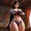 tifa lockhart nordehartet - A Need That Knew the Way Down - AI generated square image in 1080x1080 resolution by @anon