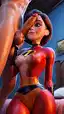 culo de elastigirl - An Undertow That Left No Easy Exit - AI generated portrait image in 1080x1920 resolution by @anon