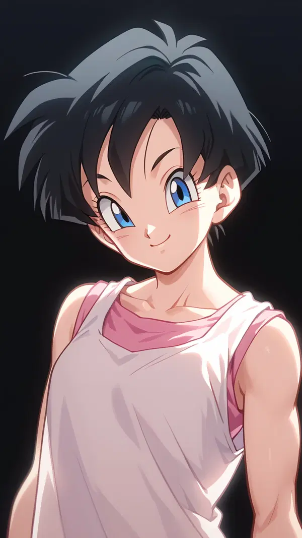porno dragon ball videl - The Flame That Took the Long Way Back - AI generated portrait image in 1080x1920 resolution by @anon
