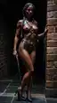 princess ebony succubus porn - A Night That Made Control Disappear - AI generated portrait image in 1080x1920 resolution by Anonymous Creator