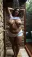 japanese bbw porn - A Promise That Carried Too Much Heat - AI generated portrait image in 1080x1920 resolution by @anon